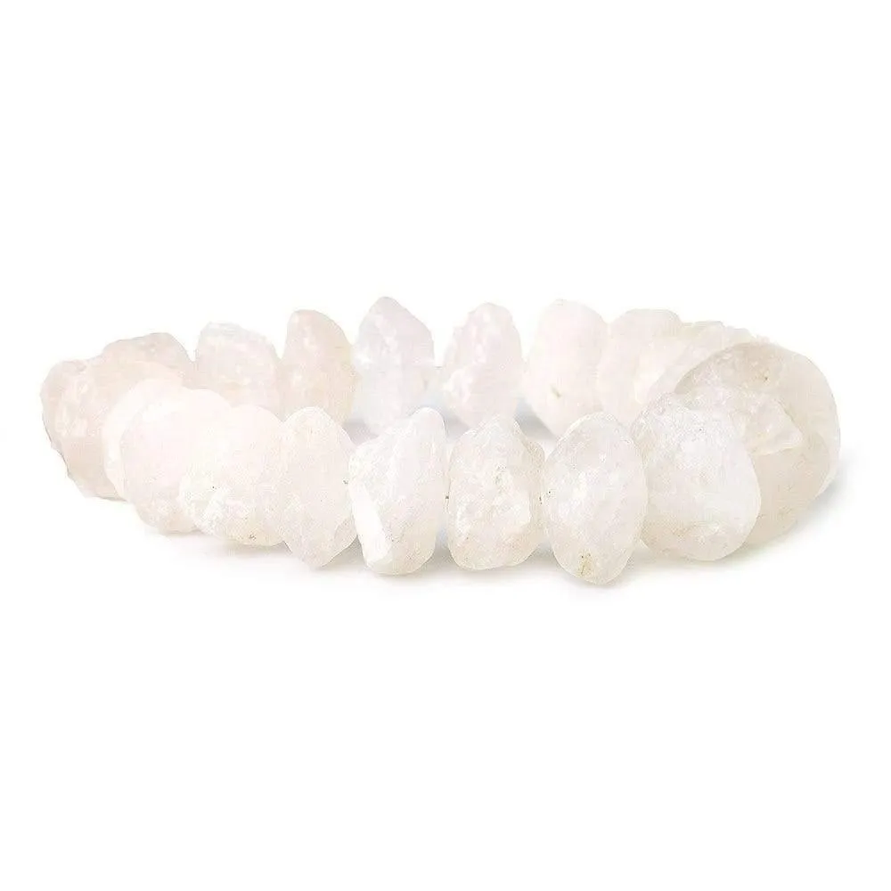 12-18mm Rose Quartz Hammer Faceted Disc Beads 8 inch 23 pieces