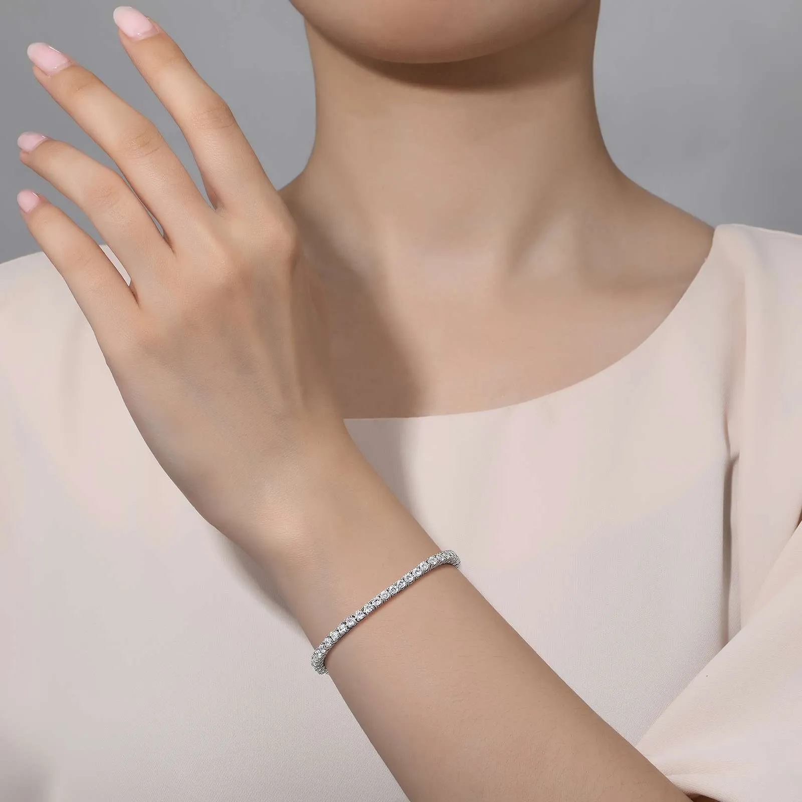 3.25 CTW Classic Tennis Bracelet