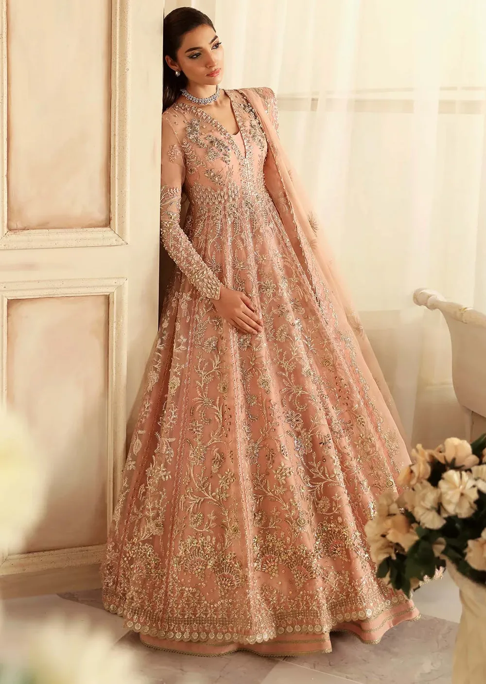 AKB-1543 - Sueno - Unstitched - Aleia Luxury Formals by Akbar Aslam 2024