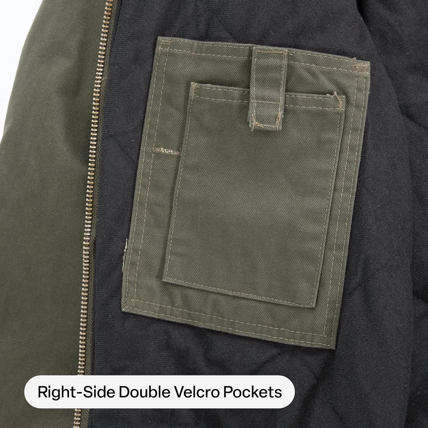 Berne Men's Heartland Washed Duck Hooded Work Jacket