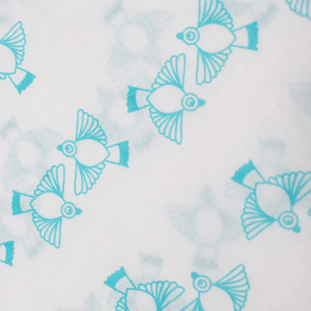 Blue Parrot Cotton Jabla