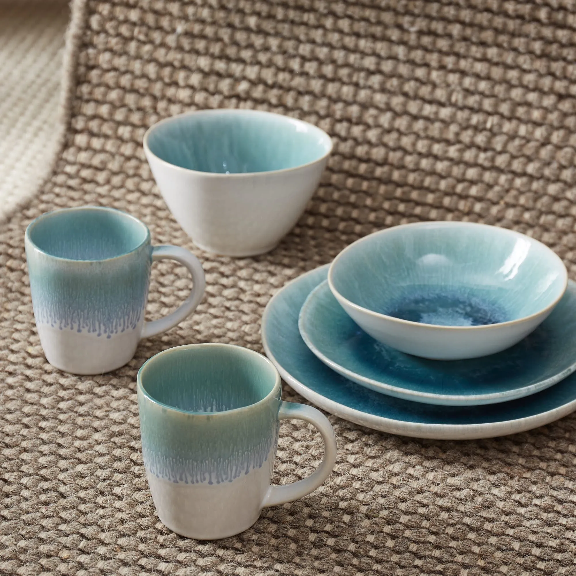 Caima Mug Set [Turquoise/Blue]
