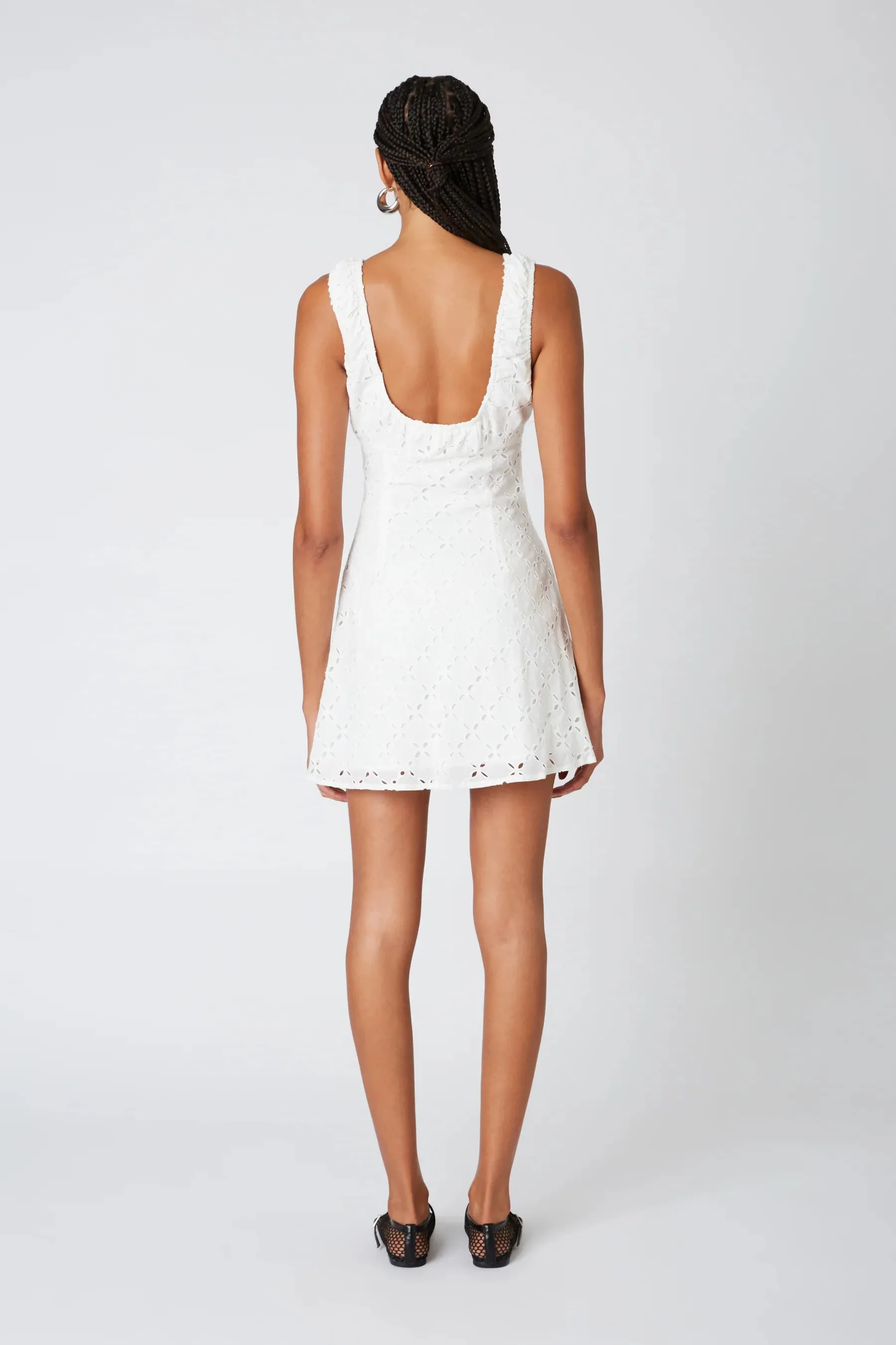 Cedar Dress White