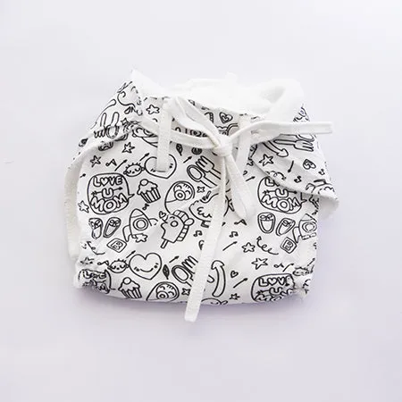Doodle Dry Nappies - Set Of 2