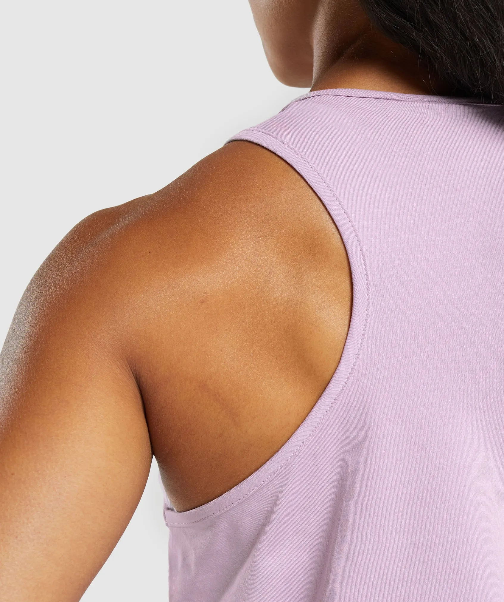 Gymshark Training Cotton Tank - Warm Lilac