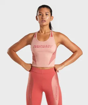 Gymshark Turbo Vest - Brick Red