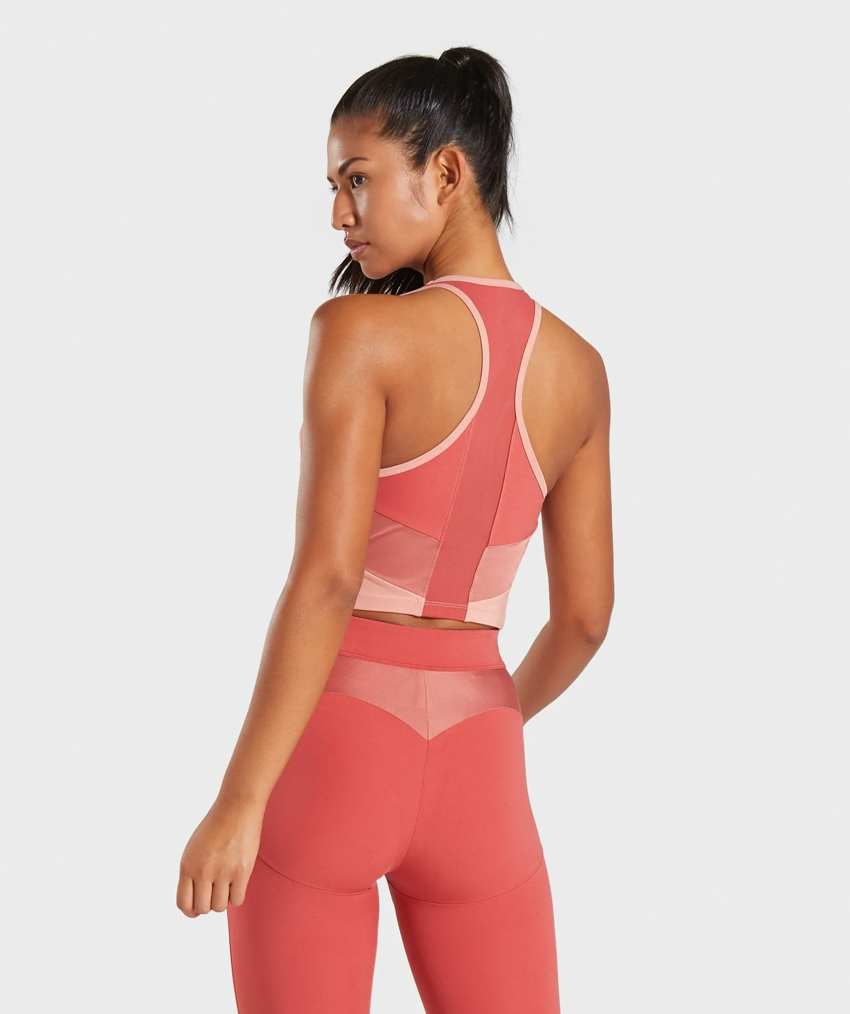 Gymshark Turbo Vest - Brick Red