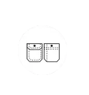 Hidden Internal Product: LEFT POCKET Standard Styles