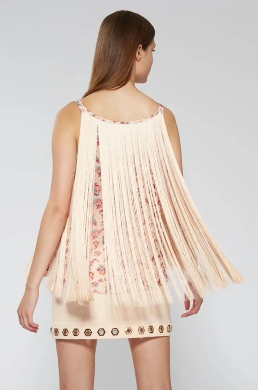 Microfluid Silk Top