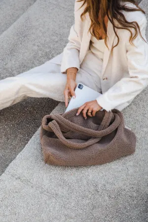 MOM BAG TEDDY BROWN