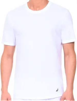 Nautica Men's Cotton Crew Neck 3-Pack T-Shirt