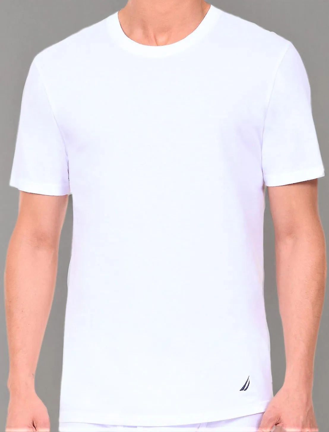 Nautica Men's Cotton Crew Neck 3-Pack T-Shirt