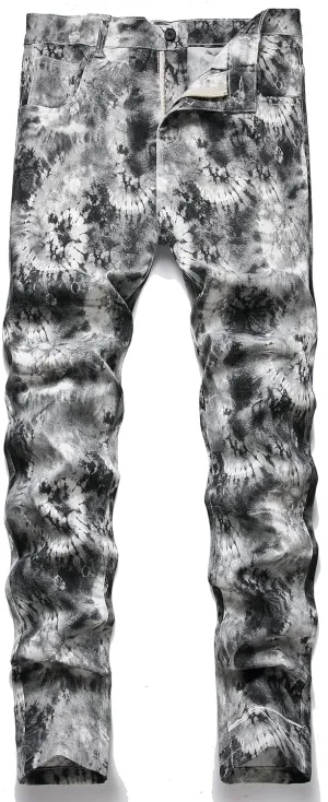 NOVOCCT Plaid Pants for Men - Skinny Mens Dress Pants - Stretch Slim Fit Business Casual Dress Chinos for Men