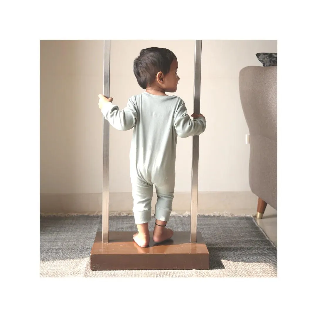 Organic Ribbed Cotton Bodysuit