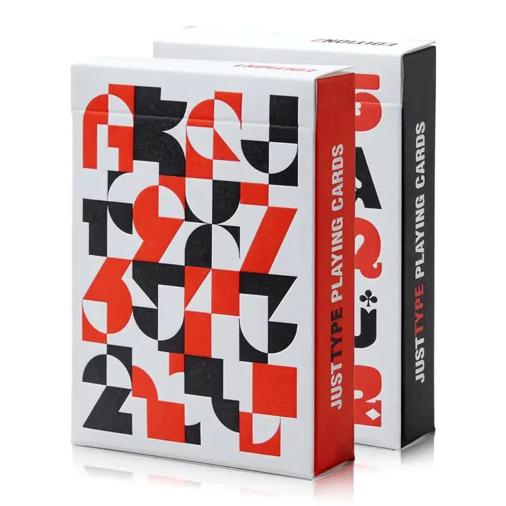 Playing Cards: Just Type Edition 1
