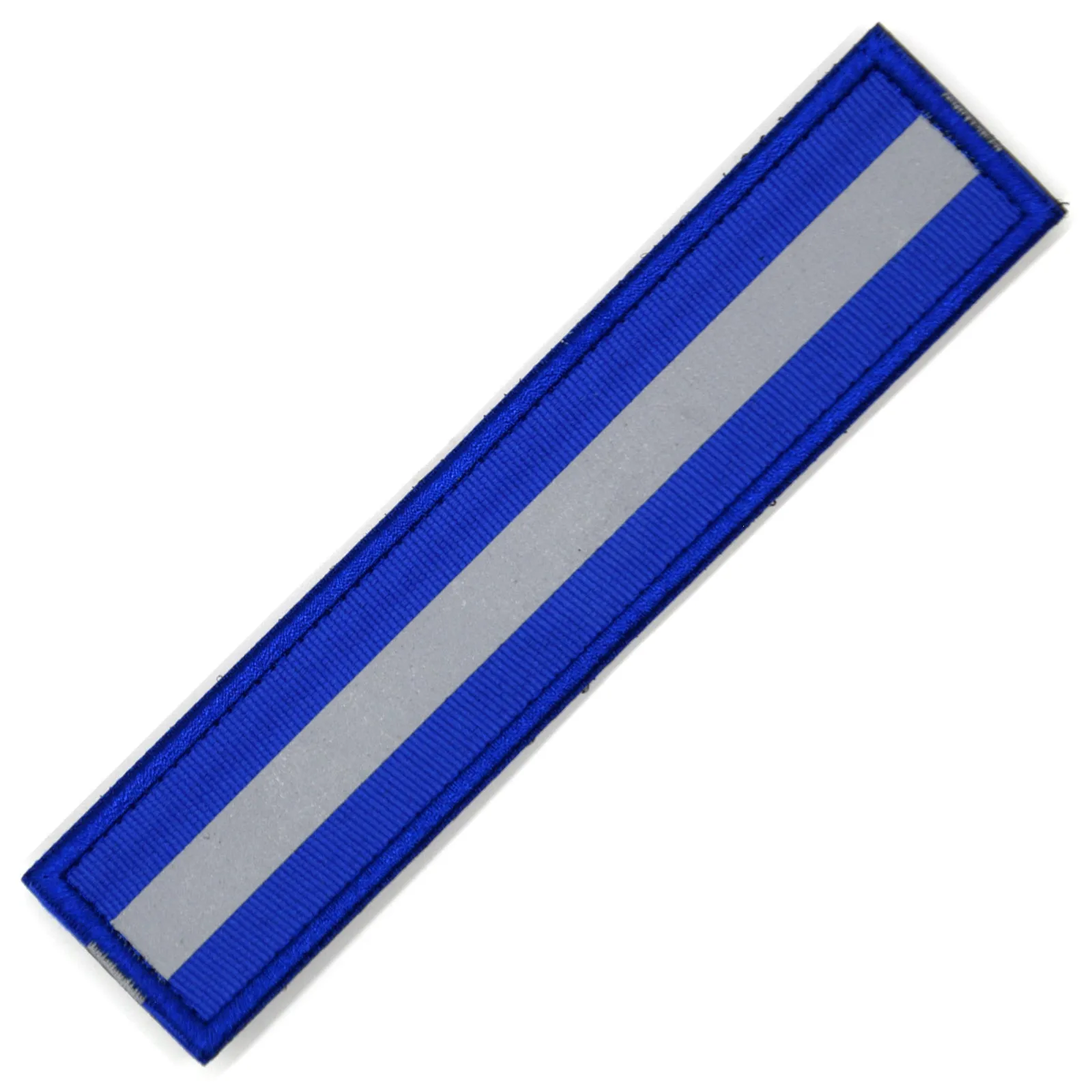 Reflective Safety Nylon Patch Blue/Gray
