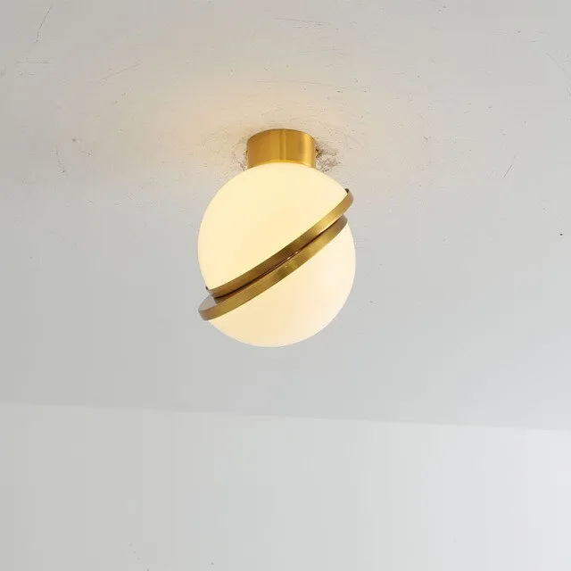 The Equator Slope Flush Mount Light