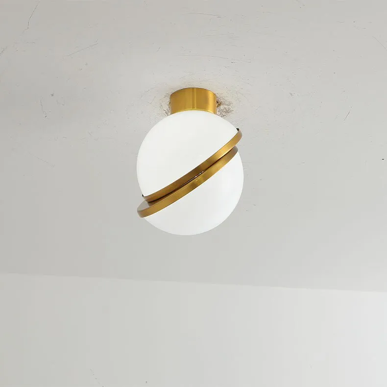 The Equator Slope Flush Mount Light