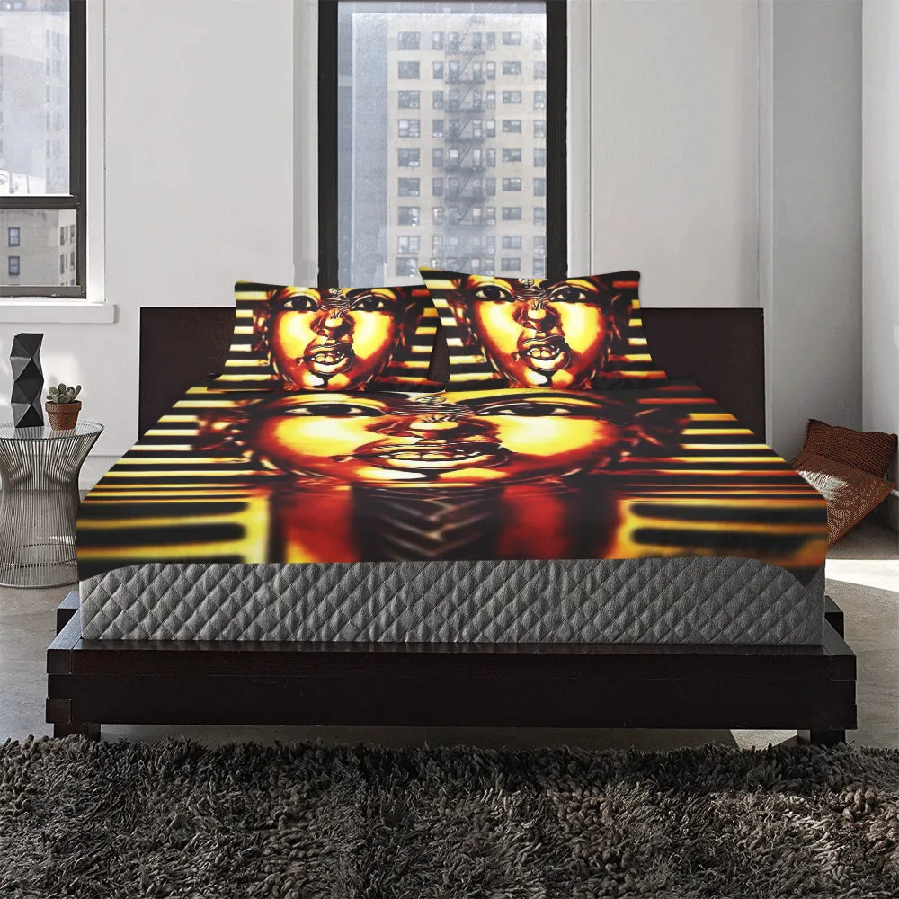 THUG PHAROAH 3-Piece Bedding Set