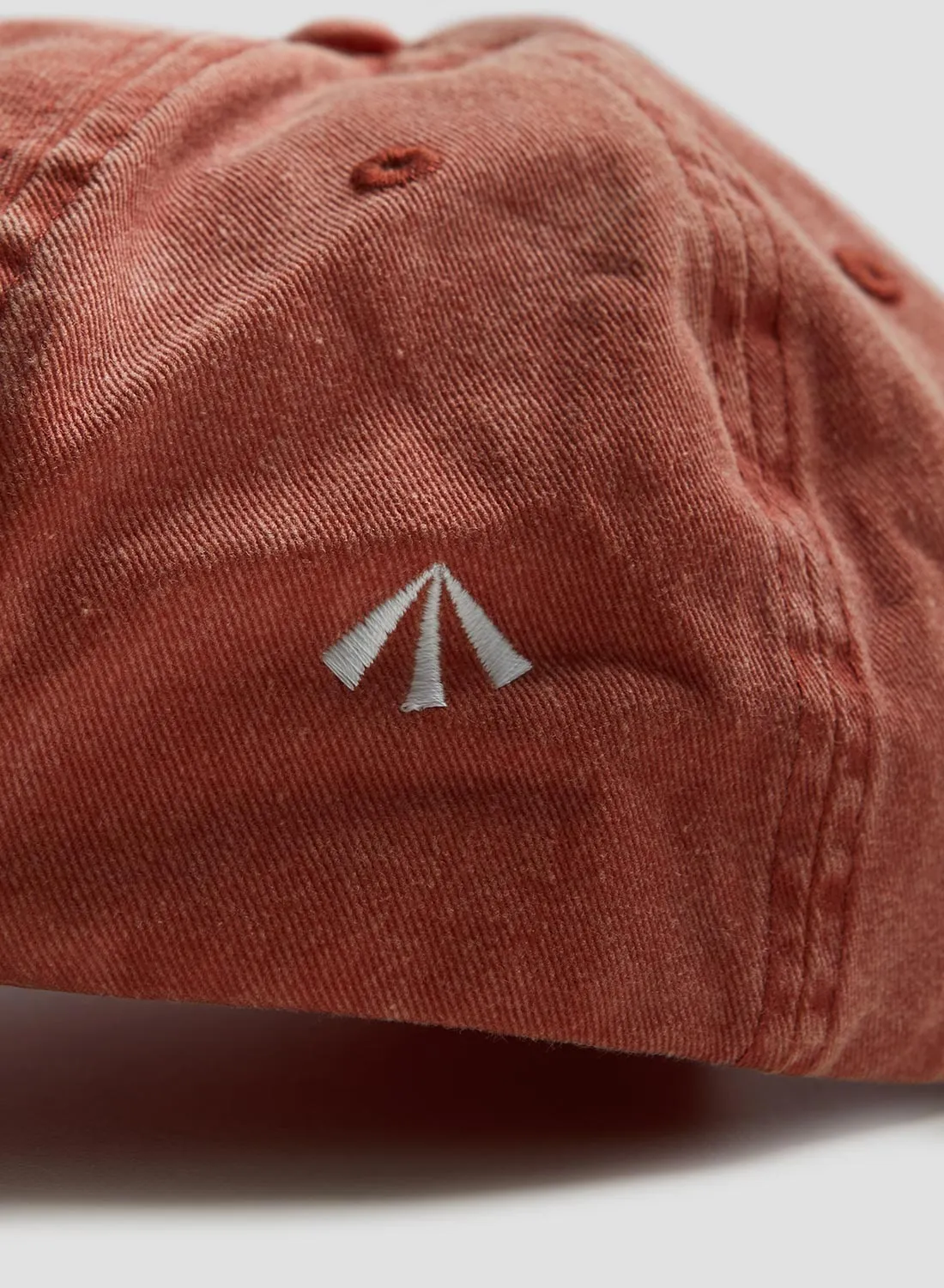 Vintage 6 Panel Cap in Washed Orange