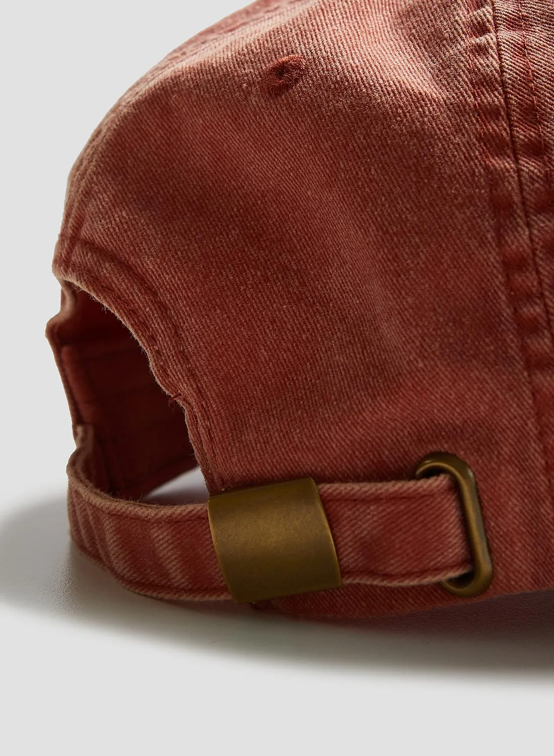 Vintage 6 Panel Cap in Washed Orange