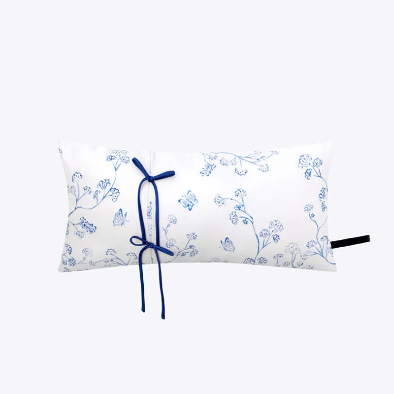 Vintage Classic Blue and White Floral Printed Cushion Series Home Decor Pillow