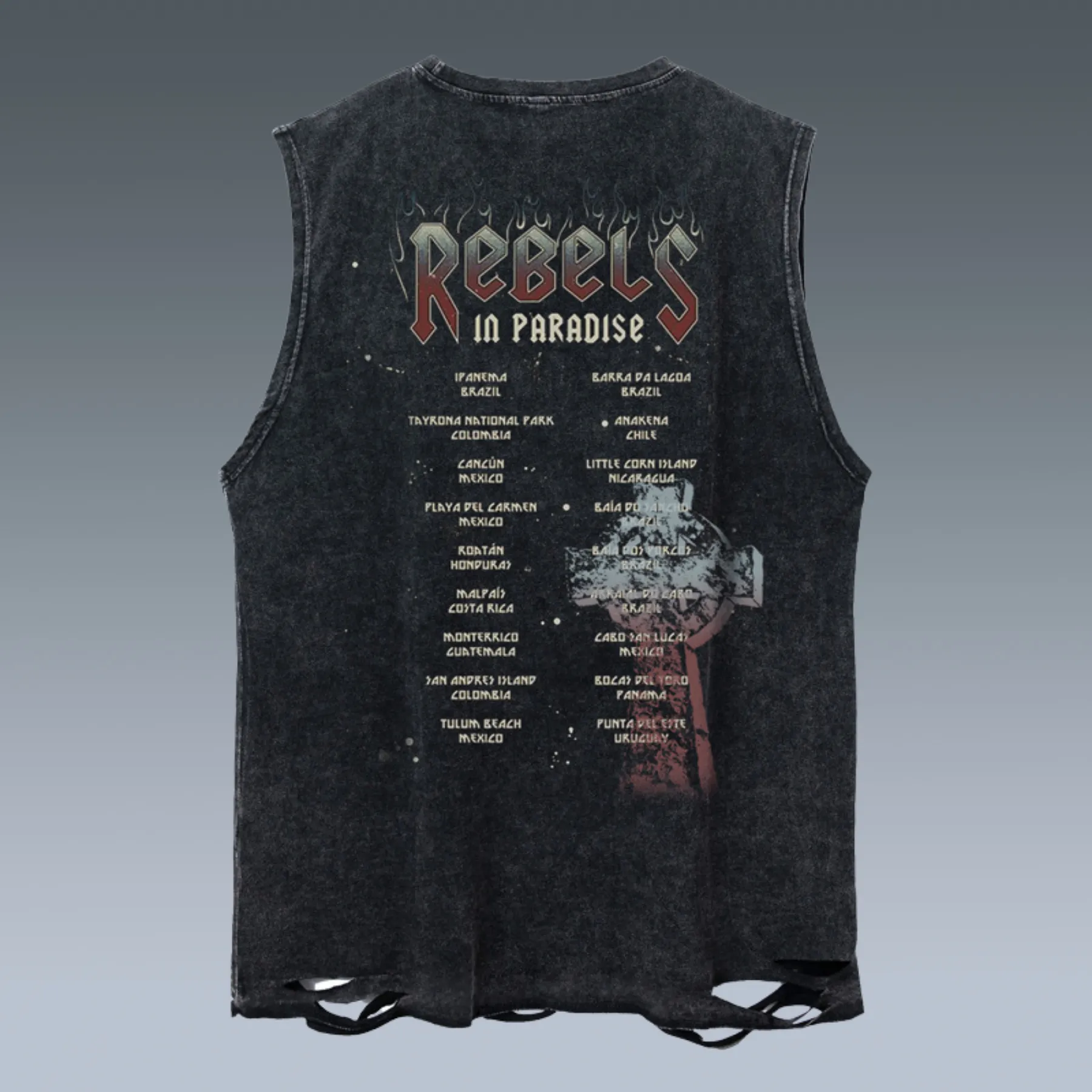 VINTAGE VEST | REBELS IN PARADISE