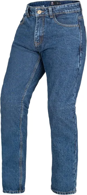 WICKED STOCK Men's Riding Pants with CE LEVEL2 Armor - Dark Blue